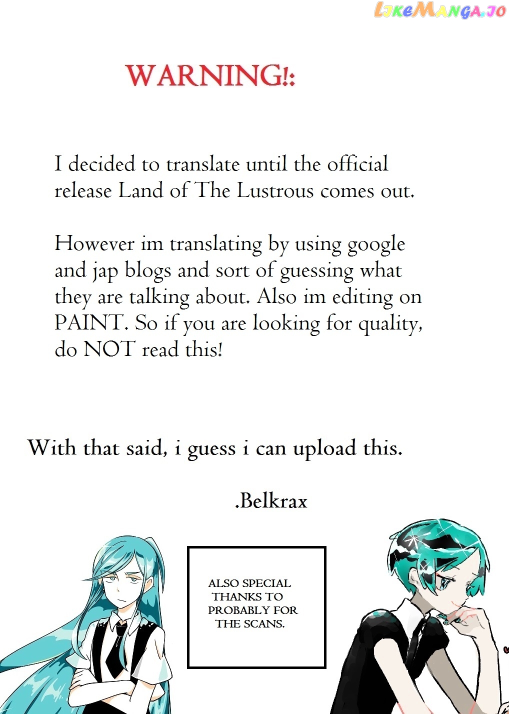 Land of the Lustrous, Chapter 50 image 01